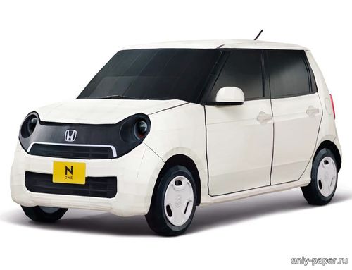Сборная бумажная модель Honda N-ONE