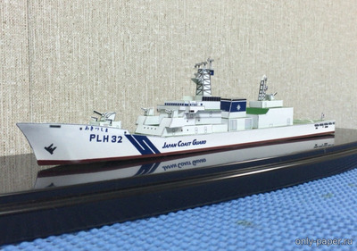 Сборная бумажная модель / scale paper model, papercraft Сторожевые корабли класса Сикисима 