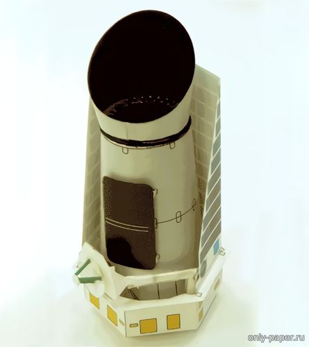 Сборная бумажная модель / scale paper model, papercraft Космический телескоп Kepler 
