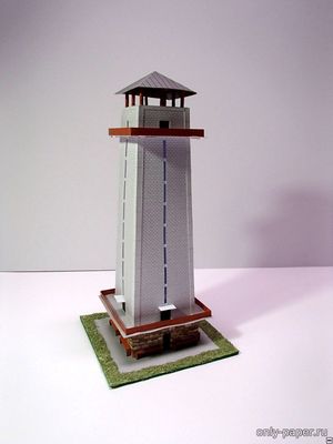 Сборная бумажная модель / scale paper model, papercraft Klucanina - rozhledna u Tišnova (Pavel Styl) 
