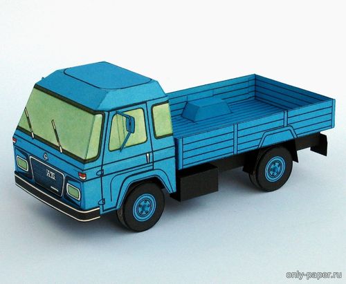 Модель грузовика Авиа А15 из бумаги/картона