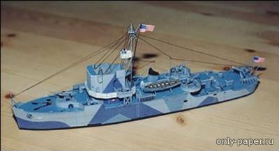 Модель корабля Admirable из бумаги/картона
