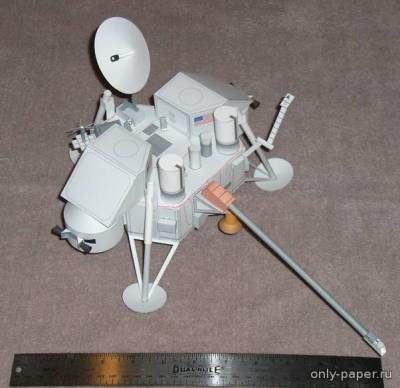 Сборная бумажная модель / scale paper model, papercraft Viking Mars Lander 