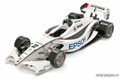 Сборная бумажная модель / scale paper model, papercraft Formula Nippon 2009 Racing Car 
