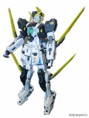 Сборная бумажная модель / scale paper model, papercraft Gundam Nadleeh Akwos (Paper-Replika) 