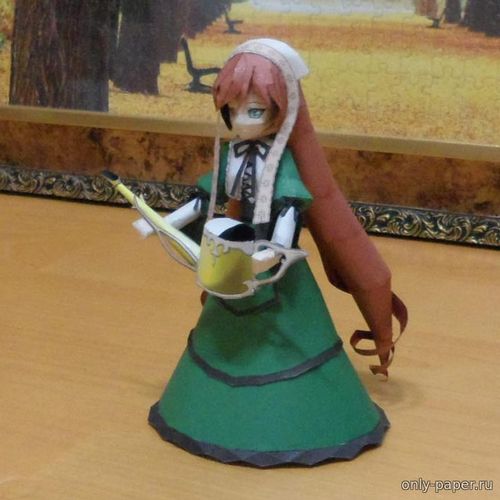Сборная бумажная модель / scale paper model, papercraft Суисейсеки / Suiseiseki (Rozen Maiden) 