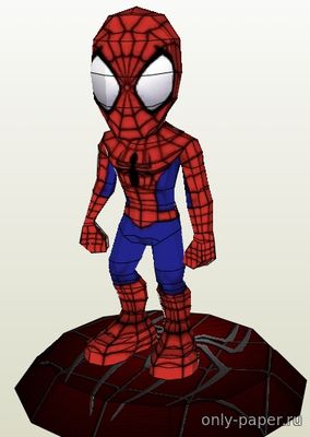 Сборная бумажная модель / scale paper model, papercraft Marvel Comics - Spider-Man 