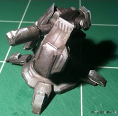 Сборная бумажная модель / scale paper model, papercraft Terran Auto-Turret (StarCraft) 