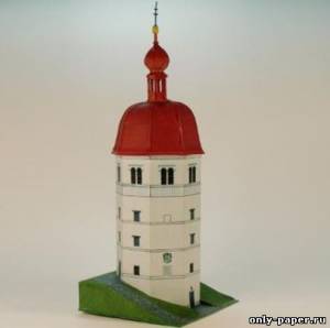 Сборная бумажная модель / scale paper model, papercraft Колокольня / Grazer Glockenturm [Heinz Vogrin] 