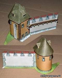 Сборная бумажная модель / scale paper model, papercraft MPR Basta 1, 2 [ABC 1987-20,22] 