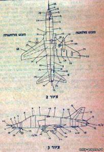 Сборная бумажная модель / scale paper model, papercraft Hawker Siddeley Hawk T.Mk.1 [IAF Model] 