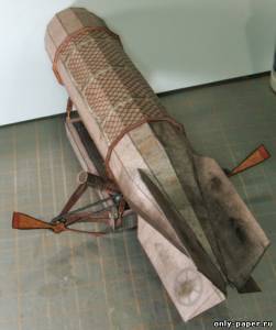Сборная бумажная модель / scale paper model, papercraft Steam Power Zeppelin 