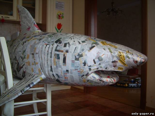 Публикация «Мастер-класс „Акула“ из картонной втулки» размещена в разделах