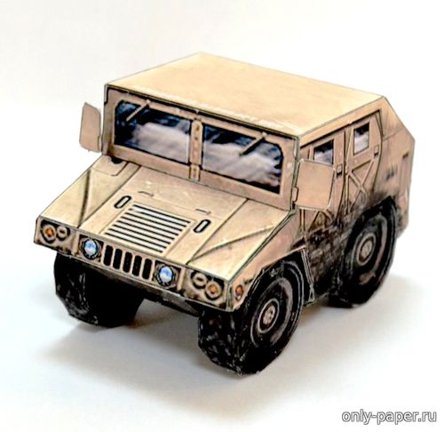 Сборная бумажная модель SD Humvee