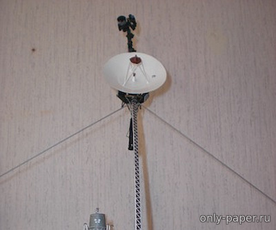Сборная бумажная модель / scale paper model, papercraft Космический зонд «Вояджер» 