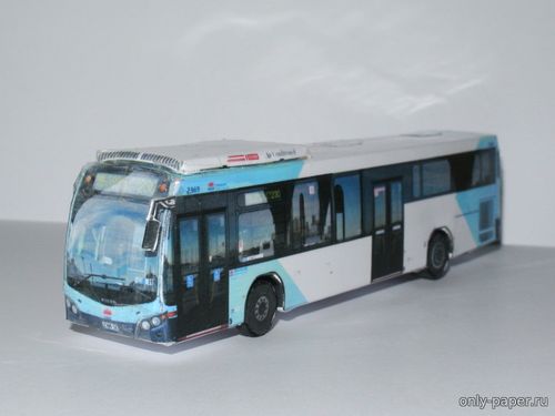 Сборная бумажная модель / scale paper model, papercraft Custom Coaches CB80 (Volvo B7RLE) (Mungojerrie) 