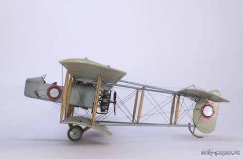 Сборная бумажная модель / scale paper model, papercraft Farman HF.30 (Украина, Чехословакия, Эстония) (Fedor700) 