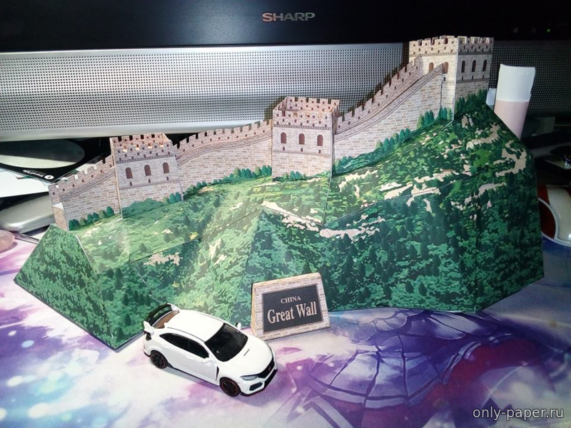 Ответы витамин-п-байкальский.рф: из чего можно сделать макет великой китайской стены??