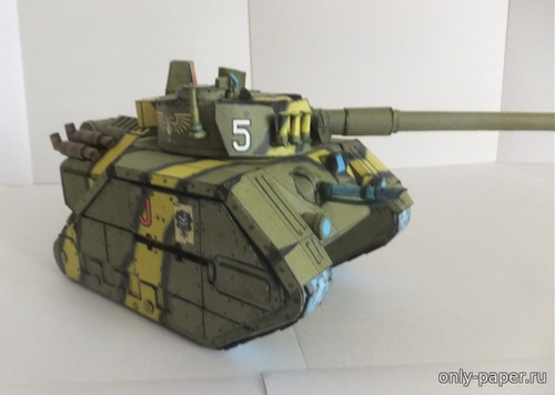 Сборная бумажная модель / scale paper model, papercraft Leader Ratss M1 - Warhammer 40K 