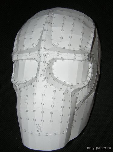 Модель маски Джэка Бауэра из бумаги/картона