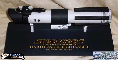 Сборная бумажная модель / scale paper model, papercraft Световой меч Дарта Вейдера / Darth Vader Lightsaber (Star Wars) 