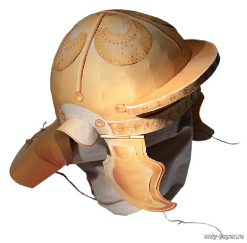 Модель шлема Легионера из бумаги/картона