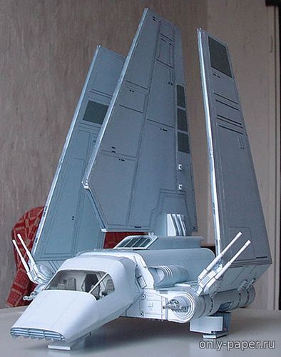 Сборная бумажная модель / scale paper model, papercraft Tydirium (Star Wars) 