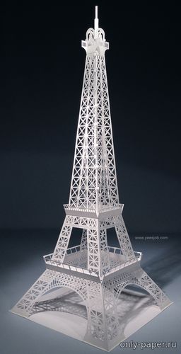 Сборная бумажная модель Эйфелева башня / Eiffel Tower