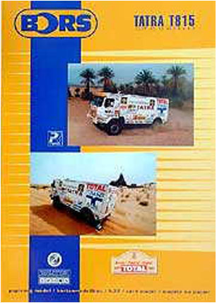 Сборная бумажная модель / scale paper model, papercraft Tatra Puma Evo T815 (PK Graphica 30)