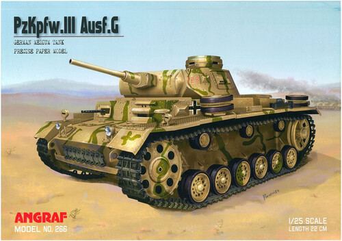 Сборная бумажная модель / scale paper model, papercraft K9 Thunder (Angraf 274) 