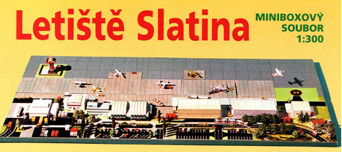 Сборная бумажная модель / scale paper model, papercraft Letiste Slatina (ABC) 