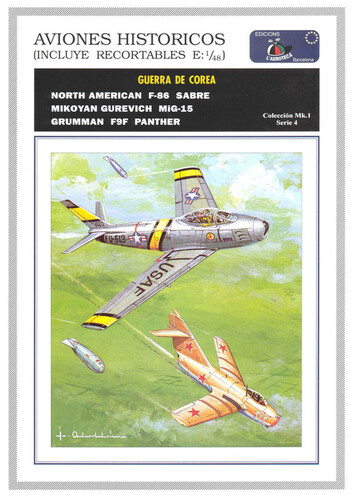 Сборная бумажная модель / scale paper model, papercraft Jets of the Korean War (Aviones Historicos 04) 