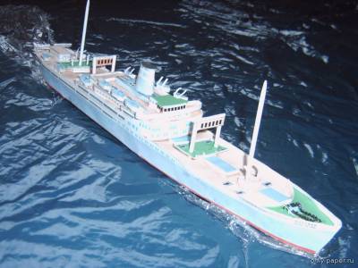 Сборная бумажная модель / scale paper model, papercraft Argentina Maru 