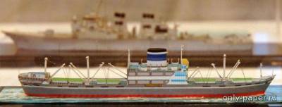 Сборная бумажная модель / scale paper model, papercraft Mishima Maru 