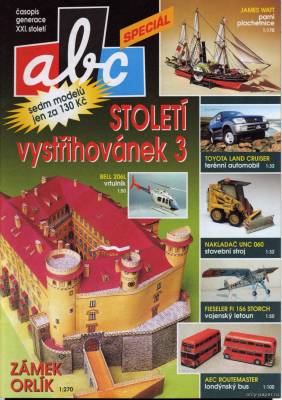 Сборная бумажная модель / scale paper model, papercraft Stoleti Vystrihovanek 3 (ABC Special 2000) 