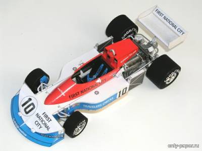 Модель болида March 761 Ronnie Peterson GP Italy (1976) из бумаги