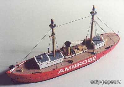 Сборная бумажная модель / scale paper model, papercraft Ambrose (Digital Navy) 