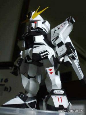 Модель робота SD F91 Gundam F91 из бумаги/картона