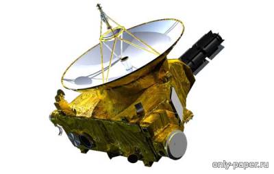 Модель космического зонда New Horizons из бумаги/картона