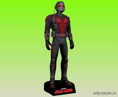 Сборная бумажная модель / scale paper model, papercraft Marvel Comics - Ant-Man 
