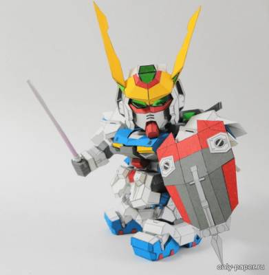 Модель робота SD ZGMF-X42S Destiny Gundam из бумаги/картона