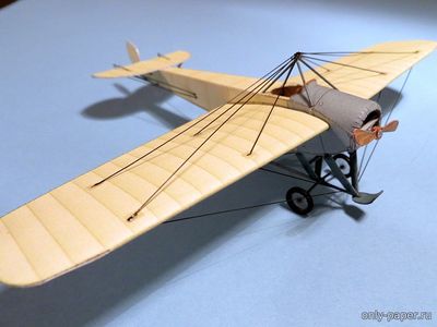 Сборная бумажная модель / scale paper model, papercraft Nieuport IVG 