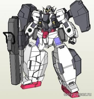 Модель робота GN-005 Gundam Virtue из бумаги/картона