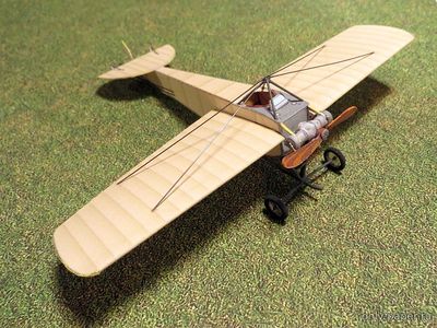 Сборная бумажная модель / scale paper model, papercraft Nieuport IIN 