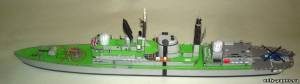 Сборная бумажная модель / scale paper model, papercraft HMS Sheffield Type 42 [Alejandro Ferrero aka Peter Lane] 