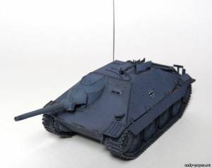 Сборная бумажная модель / scale paper model, papercraft Jagdpanzer 38(t) Hetzer (Sd.Kfz 138/2) 