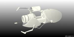 Сборная бумажная модель / scale paper model, papercraft Portal gun/ Портальная пушка 